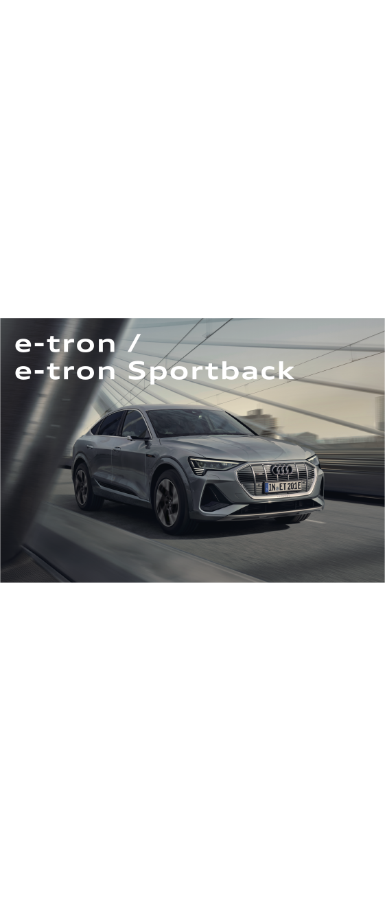 e-tron /
				e-tron Sportback 限定 特別ご購入サポート