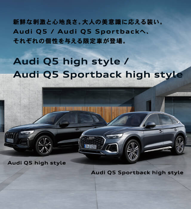 Audi Q5 high style / Audi Q5 Sportback high style