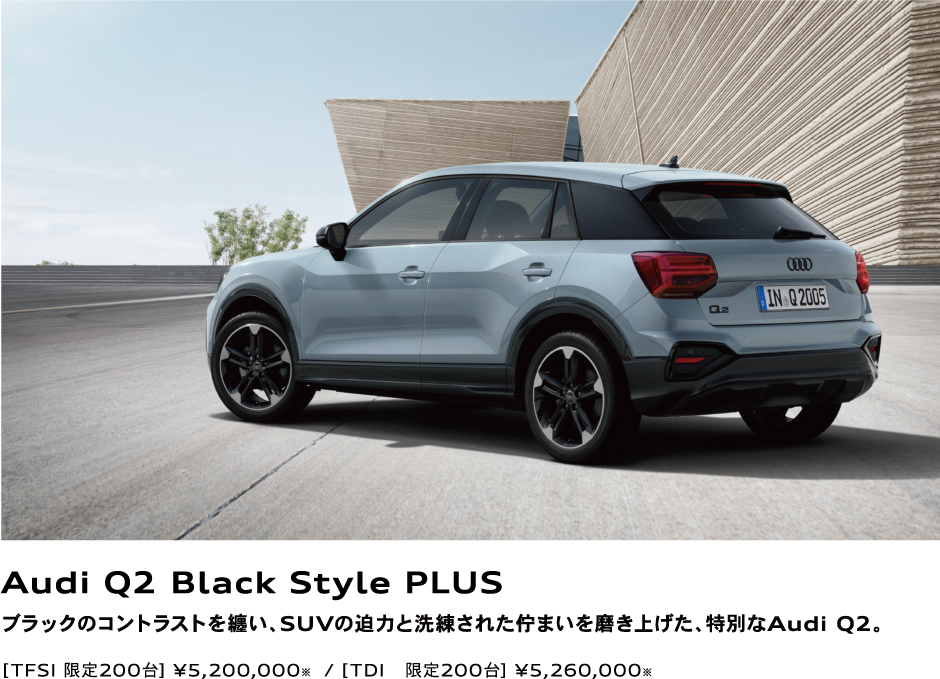 Audi Q2 Black Style PLUS