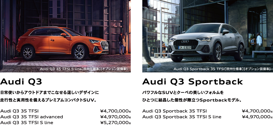 Audi Q3/Audi Q3 Sportback