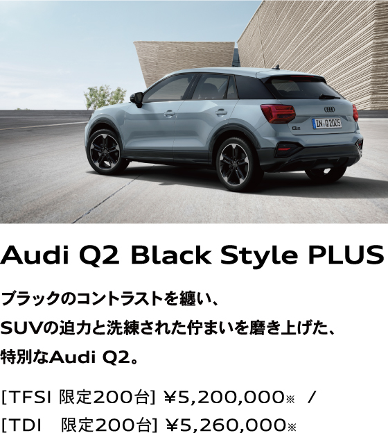 Audi Q2 Black Style PLUS