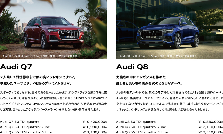 Audi Q7 Q8