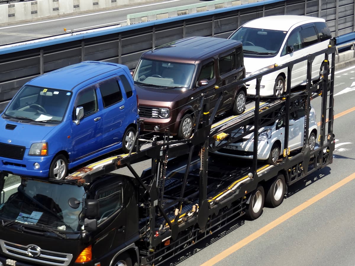 乗用車の運送