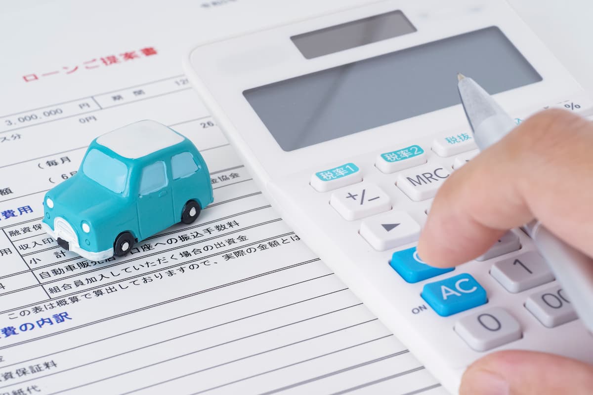 マイカーローンの契約イメージ
