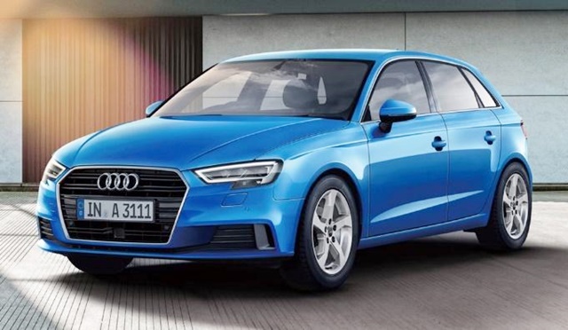  Audi A3 Signature Editionの青
