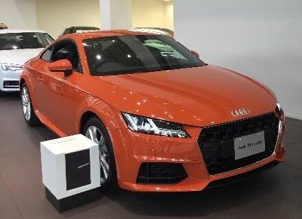 愛知 Audi名古屋中央の展示車に2色のtt Coupeが新登場 ヤナセアウディ公式情報サイト