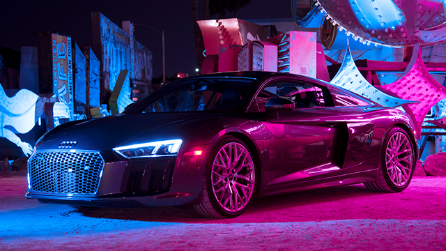 Audi オリジナルバーチャル背景画像